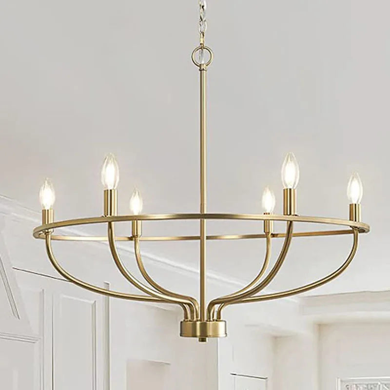 lustre rétro en fer à plusieurs têtes style industriel et loft