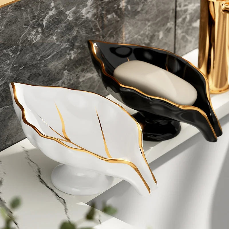 boîte à savon en céramique de luxe pour salle de bain - vue 4 sur 10