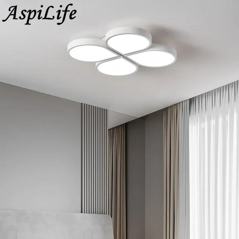 lustre plafond led intérieur ultra lumineux salon chambre enfants - vue 4 sur 10