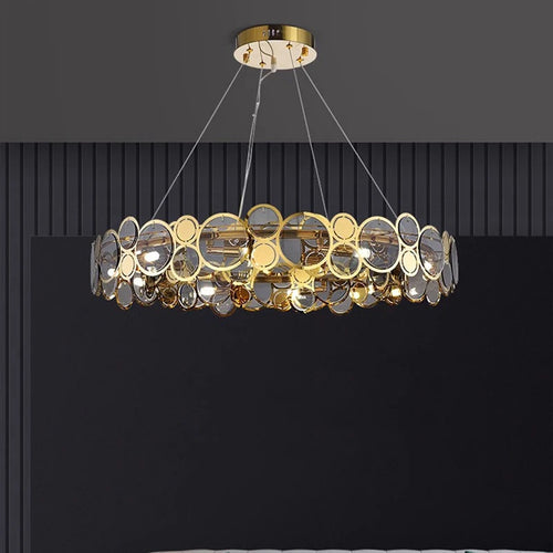 lustre moderne led de luxe pour éclairage intérieur