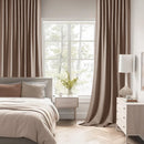 Rideau uni moderne pour salon et chambre fenetre