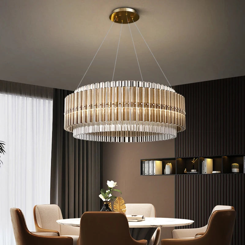 Lustre Led de luxe pour salon