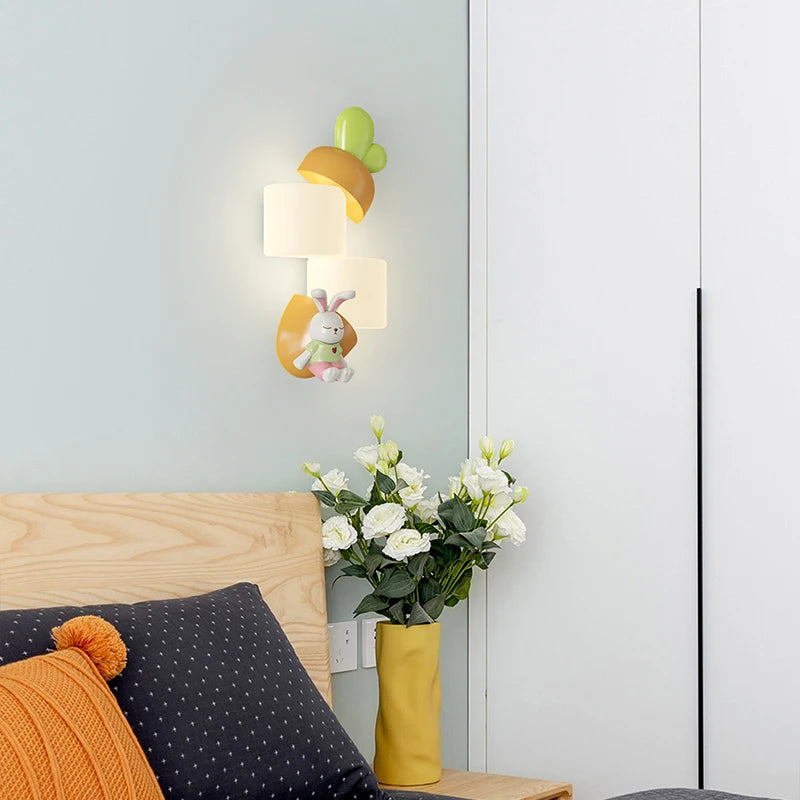 applique murale décorative pour chambre d'enfant animaux - vue 4 sur 9
