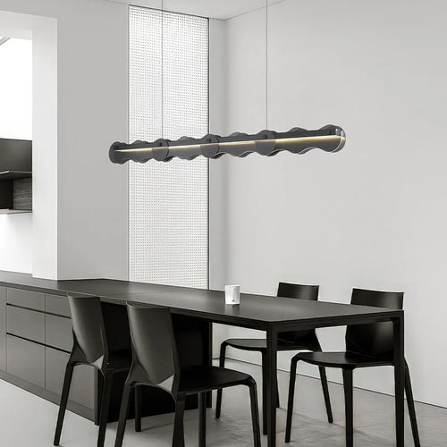 lustre créatif en verre pour ambiance moderne et élégante - vue 2 sur 8