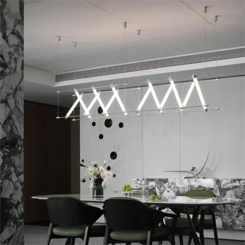 suspension led pour restaurant et cuisine design moderne - vue 3 sur 6