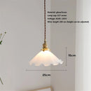 suspension vintage en laiton et verre pour décoration intérieure