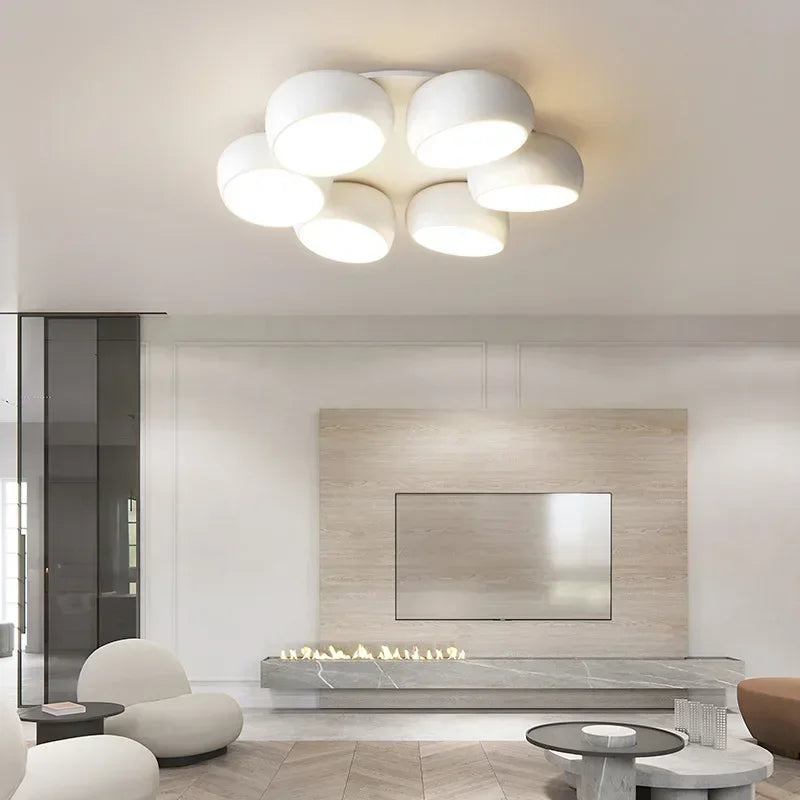 Plafonnier design led moderne pour décoration intérieure polyvalente