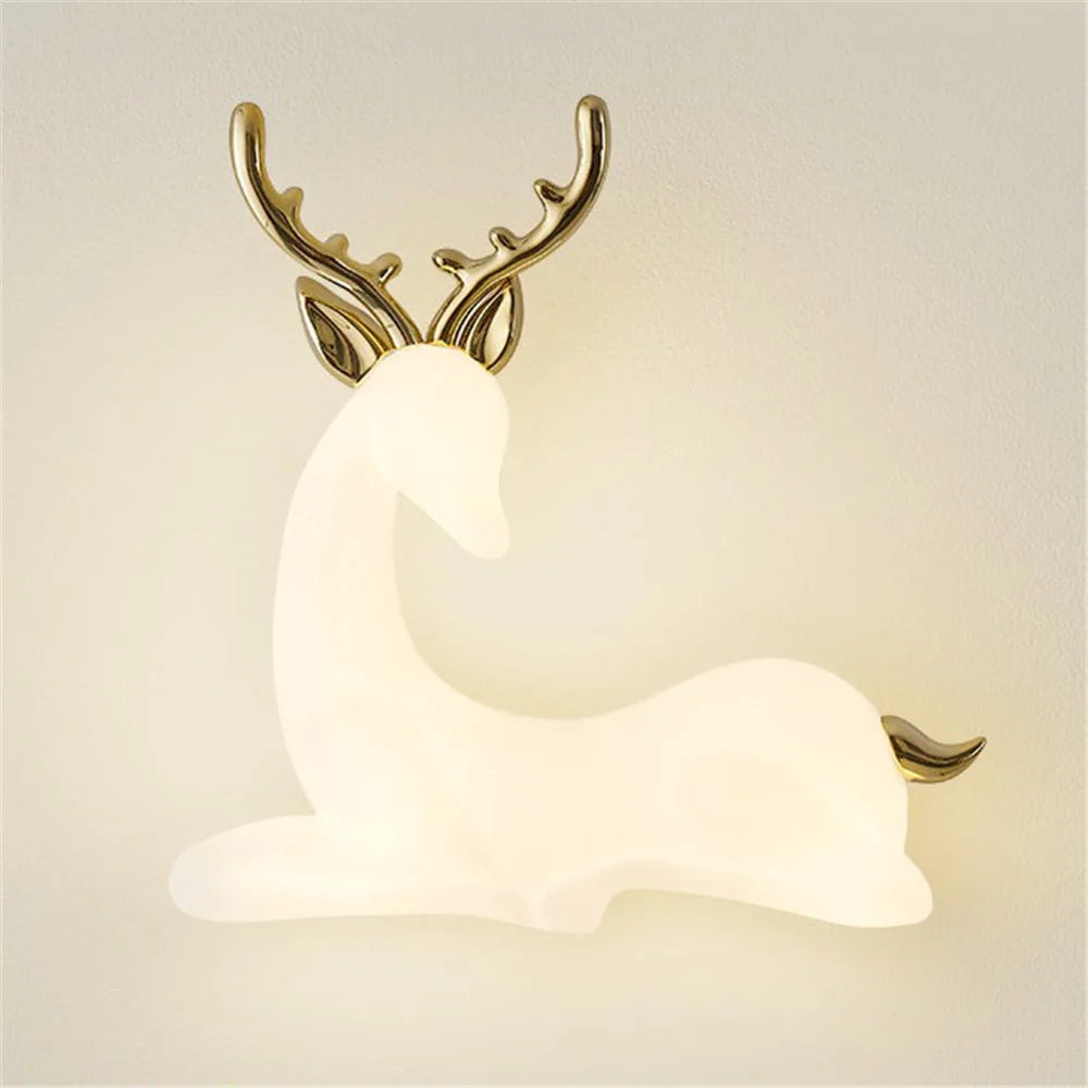 applique murale nordique en métal décorative pour chambre bébé - vue 4 sur 7