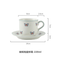 Theiere ceramique london pottery motifs animaux papillon infuseur