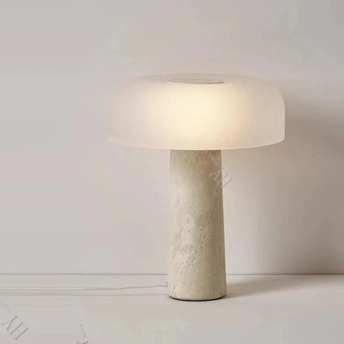 lampe de chevet pierre naturelle rétro styliste déco maison