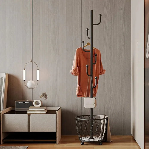porte-manteau moderne au sol amovible et pratique - vue 3 sur 10