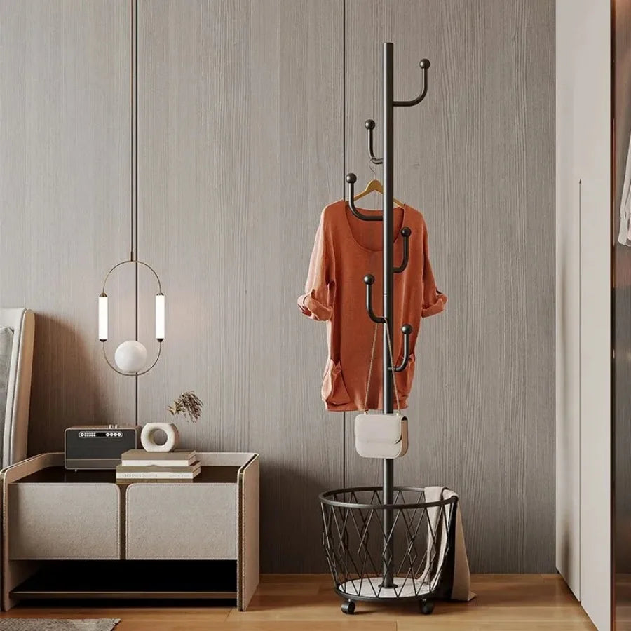 porte-manteau moderne au sol amovible et pratique - vue 3 sur 10