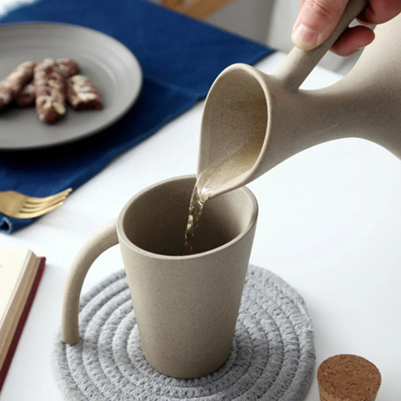 Bouteille en céramique avec filtre grande capacité domestique