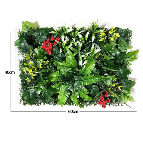 plante artificielle décor mur jardin style jungle décoratif - vue 11 sur 17