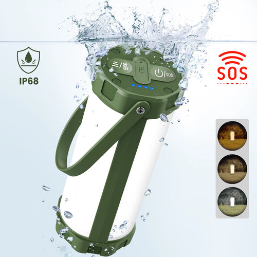 lanterne de camping rechargeable avec batterie externe et 106 led