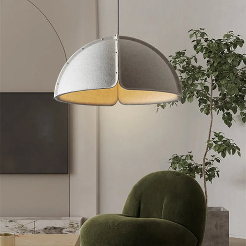 Suspension Éclairage acoustique feutre postmoderne minimaliste design pour salon chambre salle à manger suspension - vue 3 sur 8