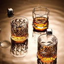 Verre whisky old fashioned gravé style classique élégant