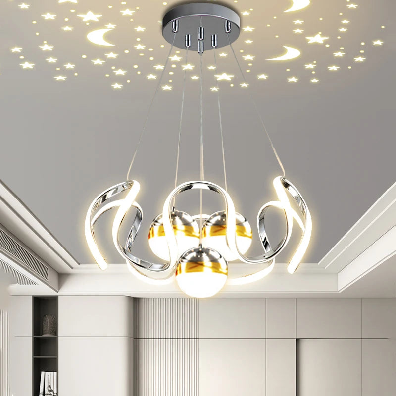 lustre moderne led décoration maison mode plafonnier luminaires