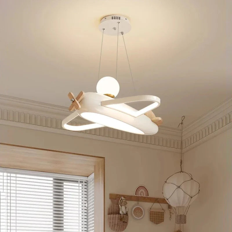lustre moderne pour chambre d'enfants créatif et simple - vue 2 sur 10