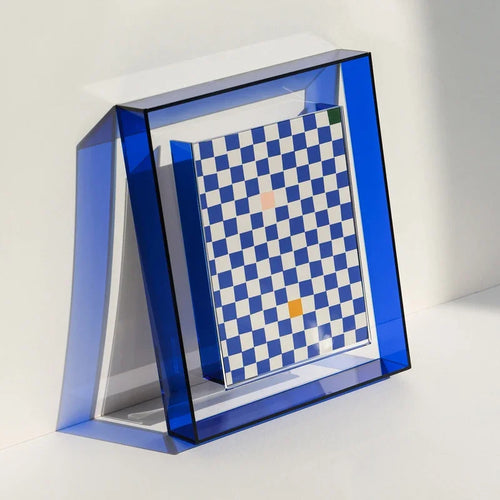 cadre photo acrylique transparent support décoration intérieure bureau