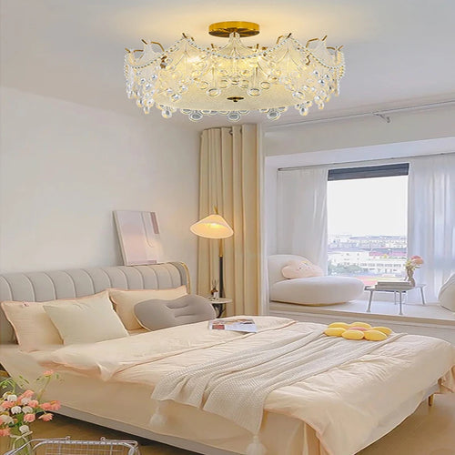 lustre led post-moderne suspendu de luxe pour intérieur - vue 5 sur 9