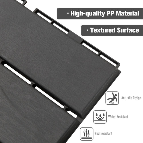 Carrelage exterieur clipsable 30x30 lot 9 dalles terrasse
