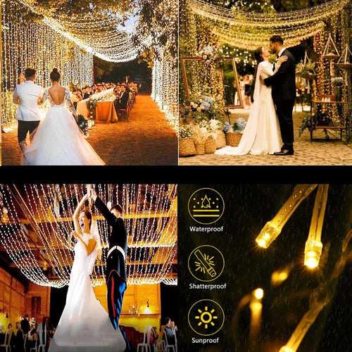 guirlande lumineuse led étanche pour décoration intérieure et extérieure 2024 - vue 5 sur 12