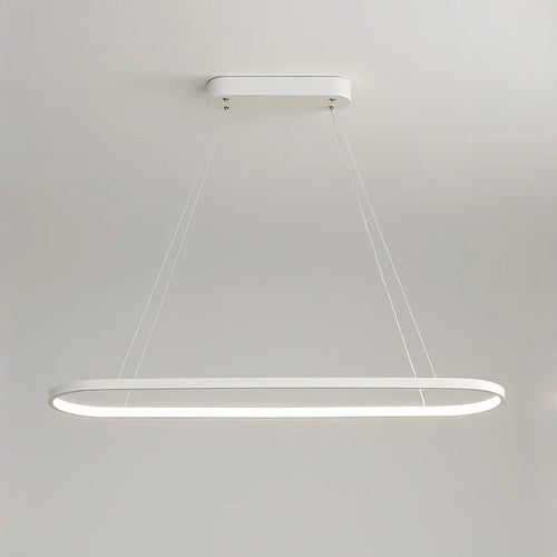 anneau LED lumière luminaire suspendu décor minimaliste