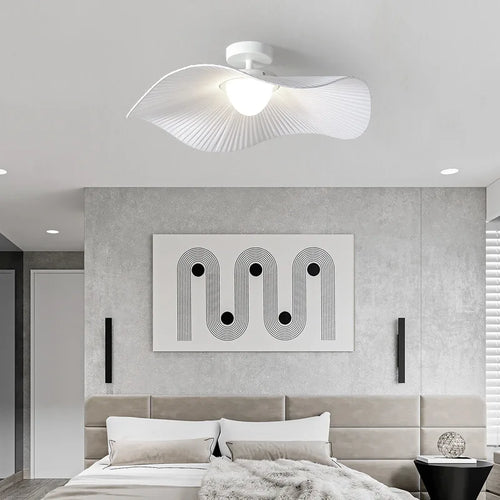 lustre nordique design lotus éclairage led moderne pour intérieur - vue 3 sur 10