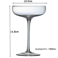 Verre à cocktail type margarita champagne élégant