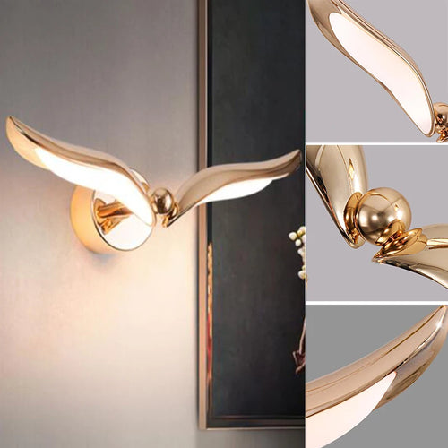 Applique murale moderne en forme de mouette