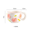 Mug céramique design irrégulier style coréen créatif