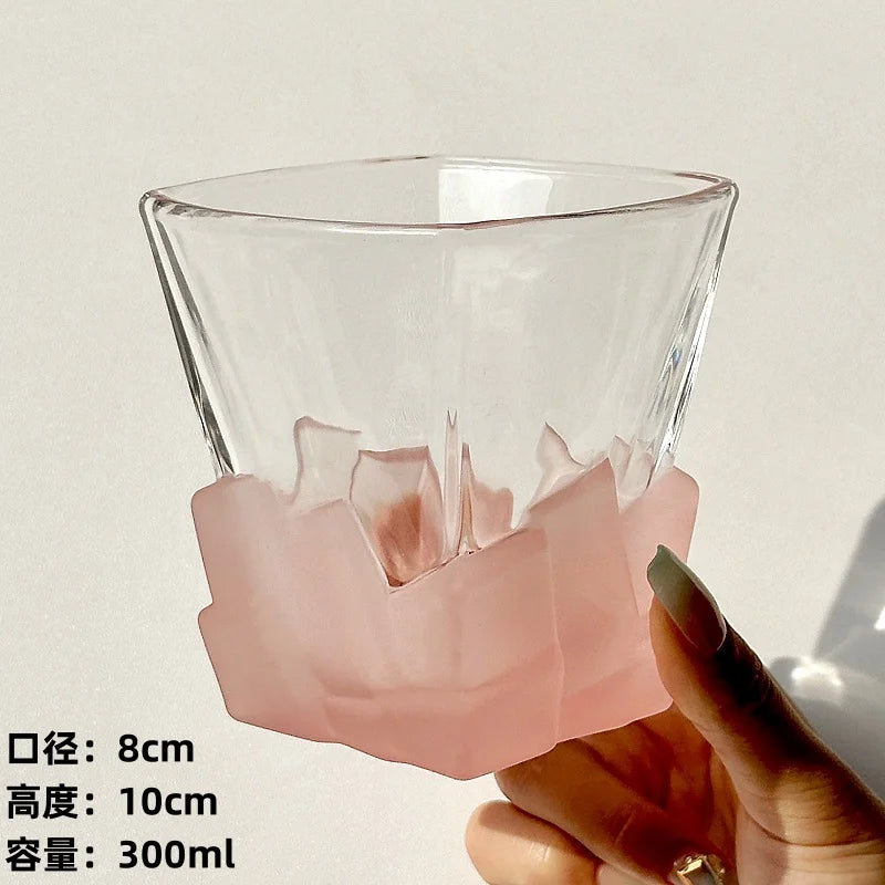 Verre artistique design spatial relief premium multiusage
