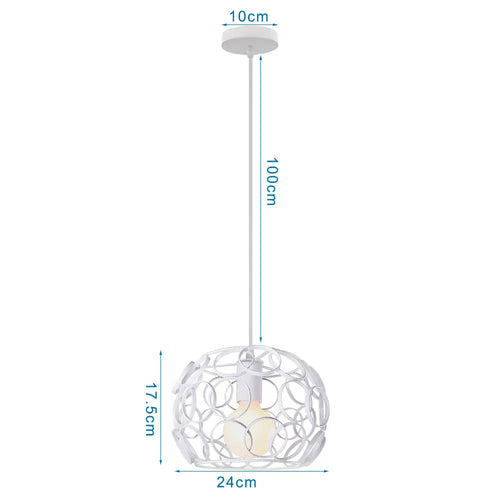 suspension rétro industrielle style loft vintage pour intérieur - vue 14 sur 30