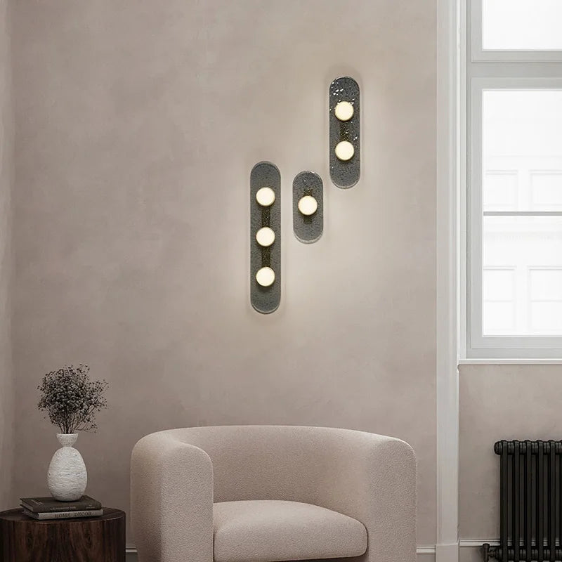 applique murale led en cuivre haut de gamme simple art