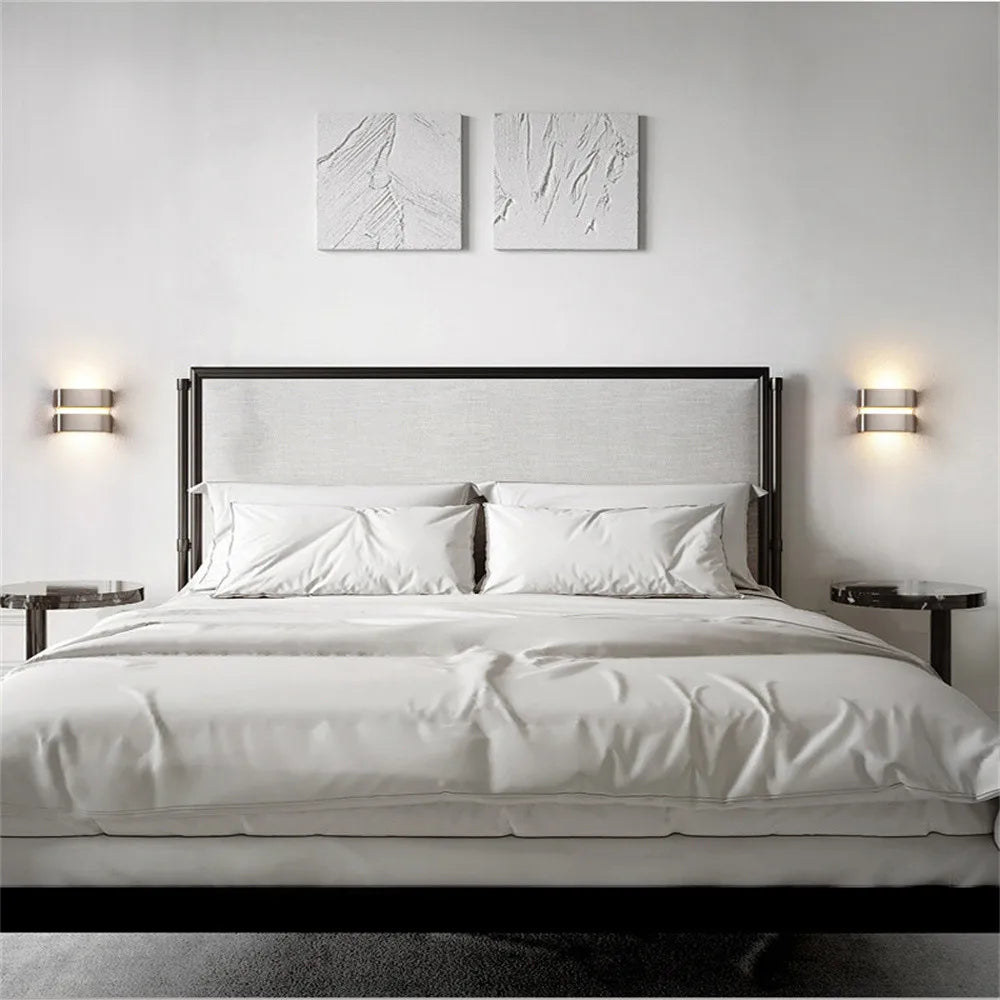 applique murale led moderne en acier inoxydable étanche pour extérieur - vue 4 sur 9