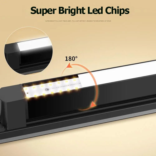 ensemble d'éclairage sur rail à led pour intérieur décoratif - vue 4 sur 30