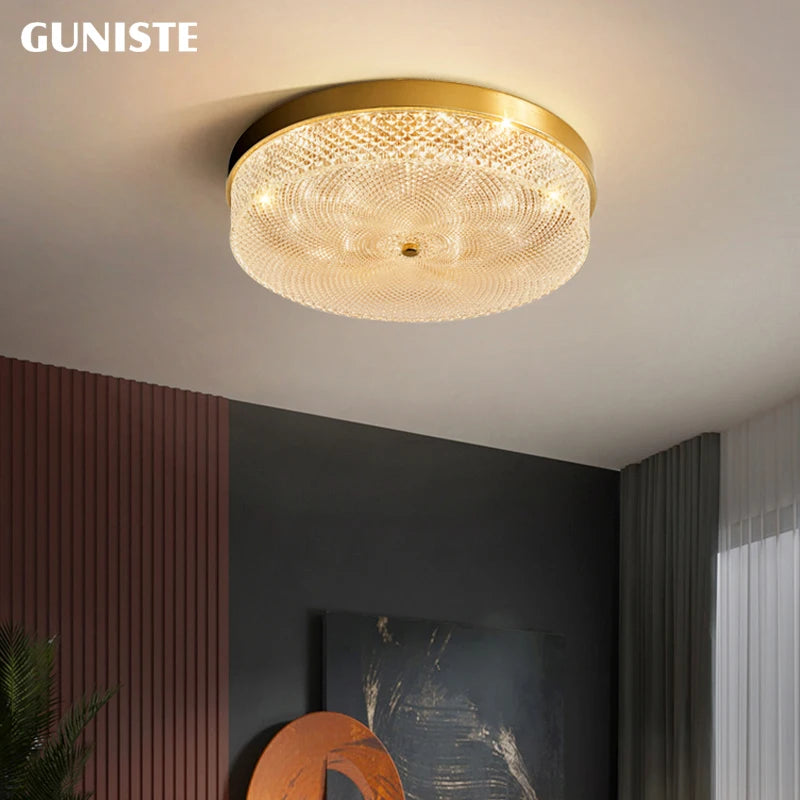 Plafonnier de chambre à coucher simple et moderne - vue 3 sur 9