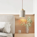 lustre suspendu en pierre style rétro pour décoration intérieure