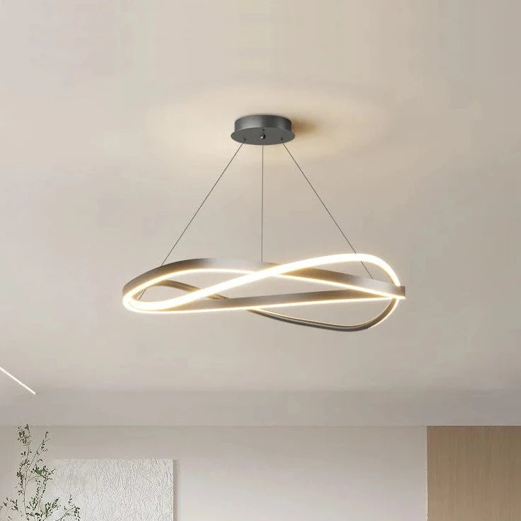lustre anneau minimaliste créatif moderne pour maison