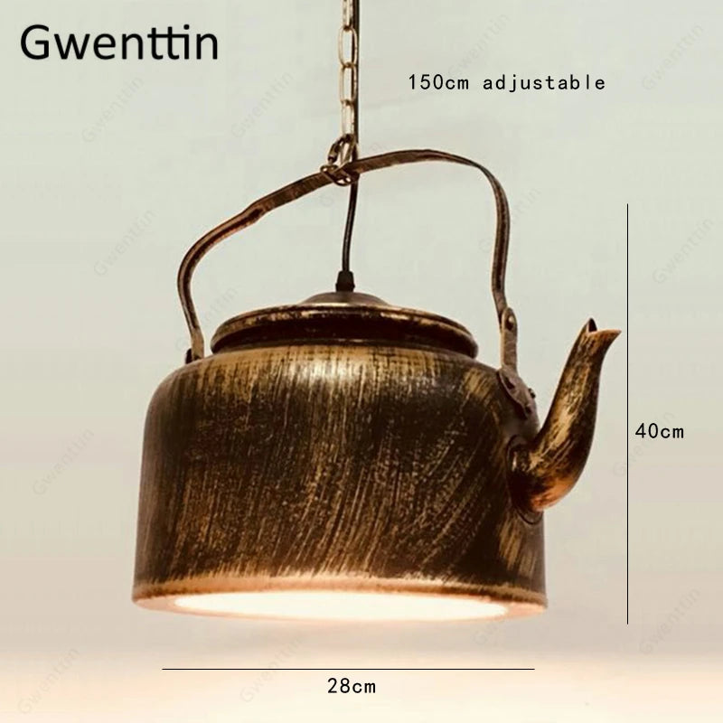 suspension en fer design moderne pour décoration industrielle - vue 8 sur 12