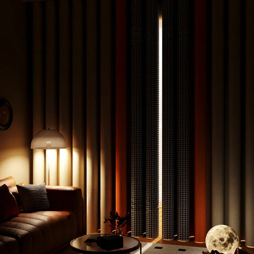 Rideau occultant moderne minimaliste pour salon et chambre - vue 5 sur 10