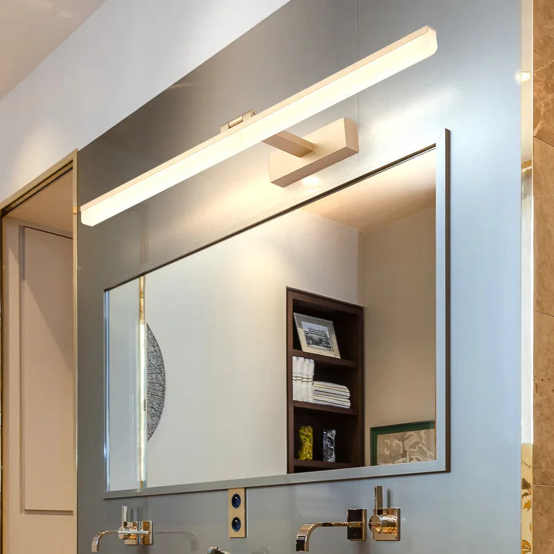 lampe led moderne pour miroir de vestiaire et de vanité - vue 4 sur 24