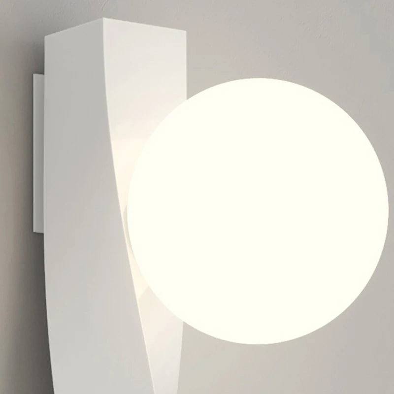 applique murale led en aluminium et verre pour éclairage divers - vue 6 sur 12