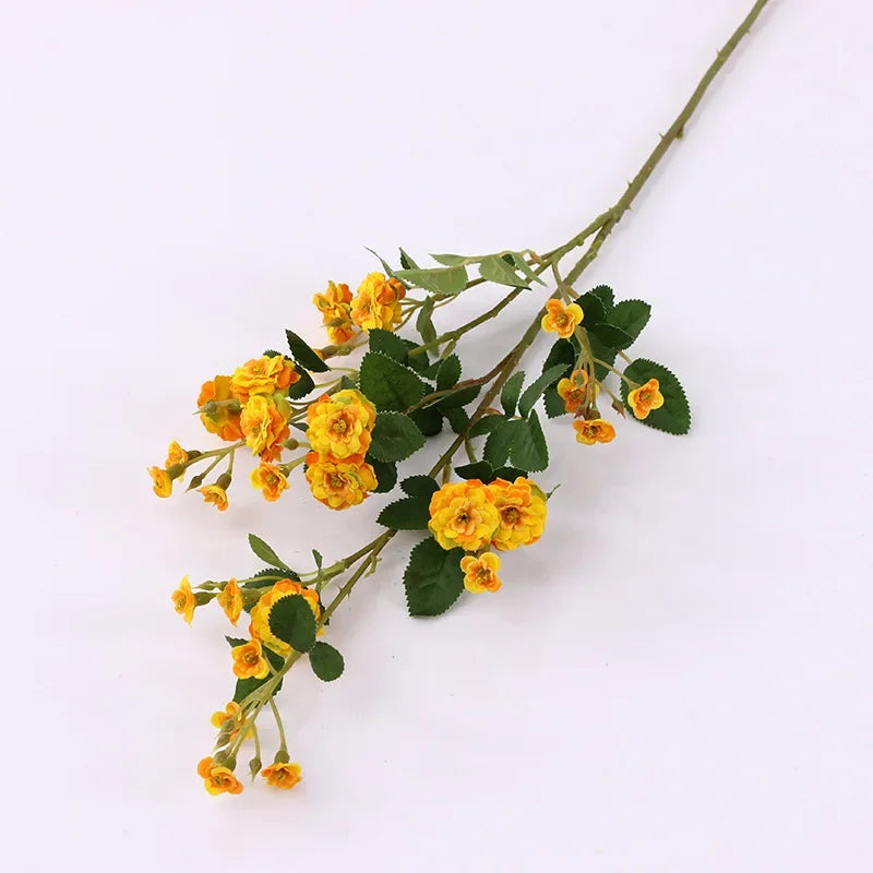 lot de 5 roses artificielles en soie pour décoration florale - vue 10 sur 13