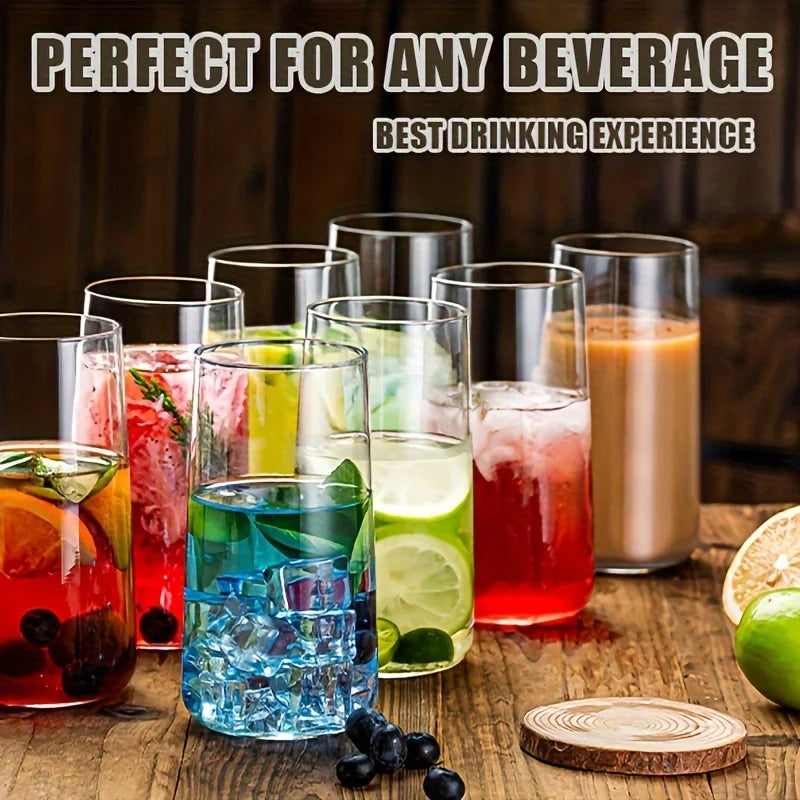 Ensemble 6 verres highball avec paille 460ml - vue 5 sur 8