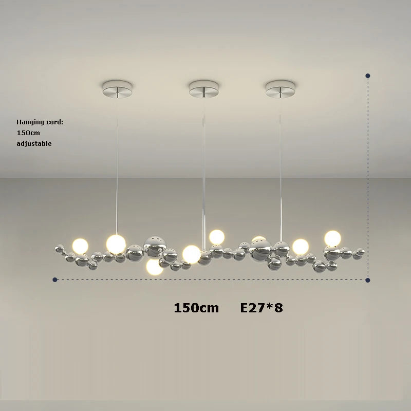 suspension à led artistique à intensité variable pour éclairage intérieur - vue 11 sur 15