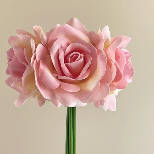 bouquet de roses artificielles décoratives pour jardin - vue 10 sur 10