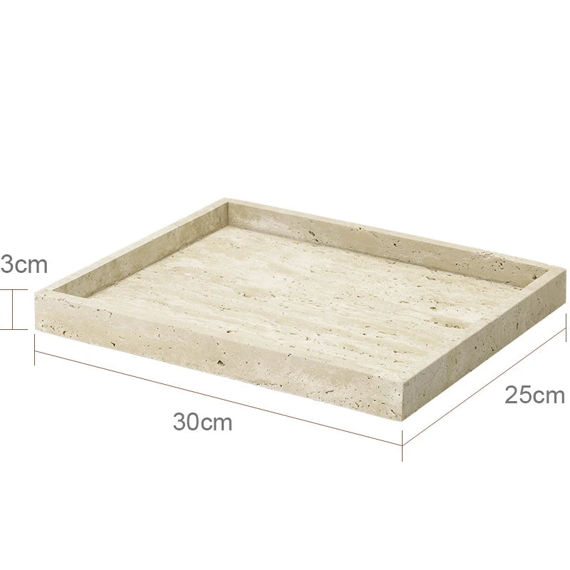 ensemble d'accessoires en marbre naturel pour salle de bain - vue 14 sur 30