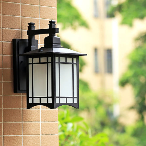 applique murale led étanche pour extérieur jardin balcon cour allée - vue 3 sur 6